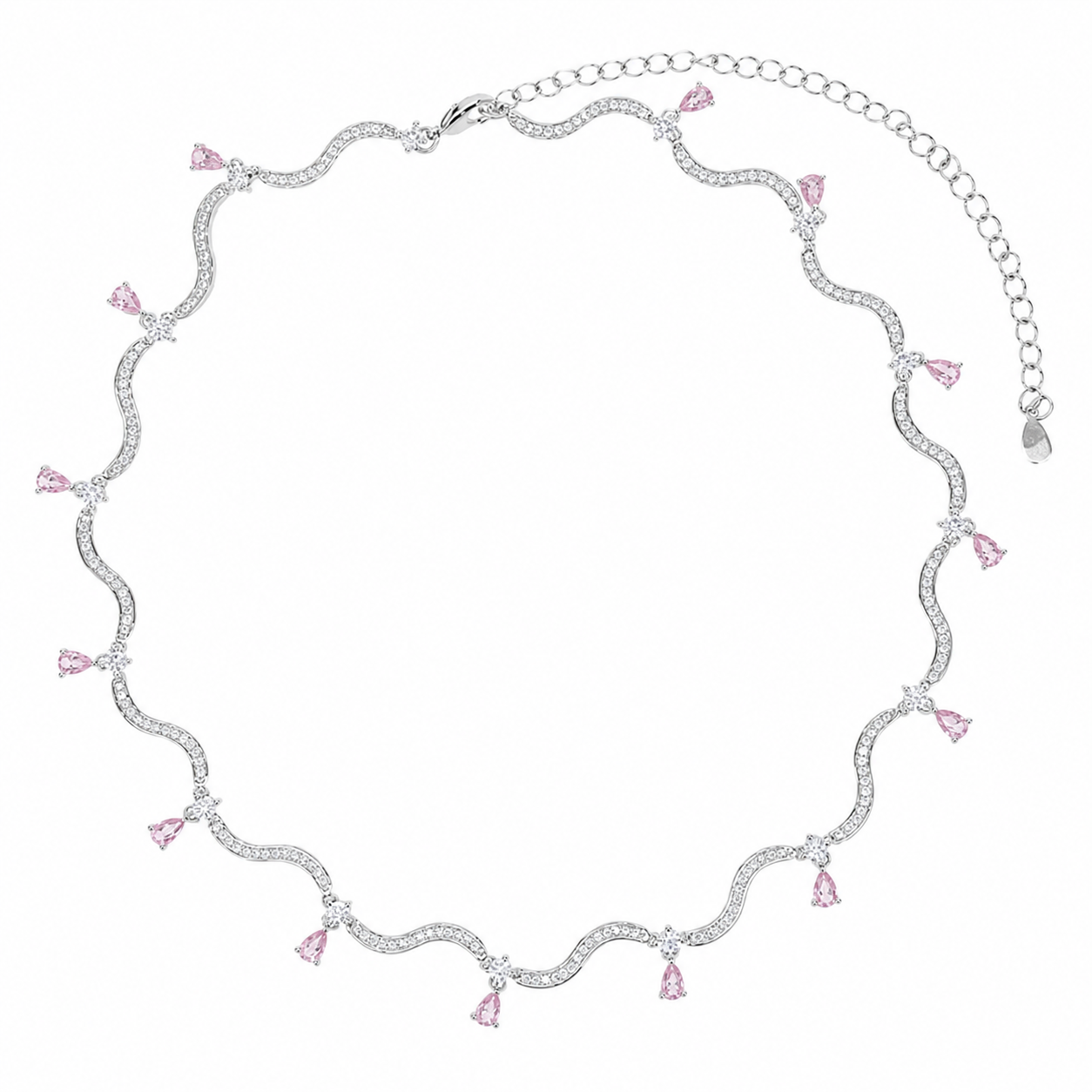 Pink wave choker