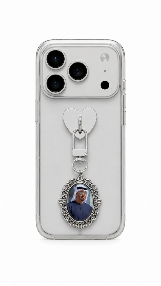تعليقة تلفون صورة الشيخ محمد بن زايد